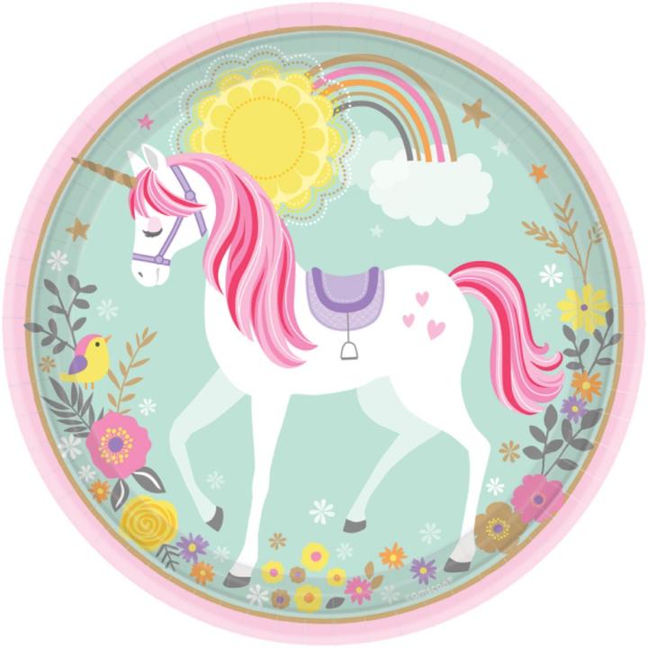 Produktbild Sombo Teller Magical Unicorn (8x)