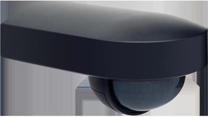 Actual product image Servodan Outdoor motion detector, 180°, Niko Home Control, 13 m, with adjustable lens,(black)