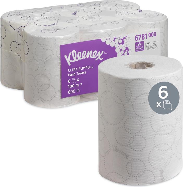 Produktbild Kimberly-Clark KLEENEX Ultra SLIMROLL Hand Towel Wht F1 (1 x)