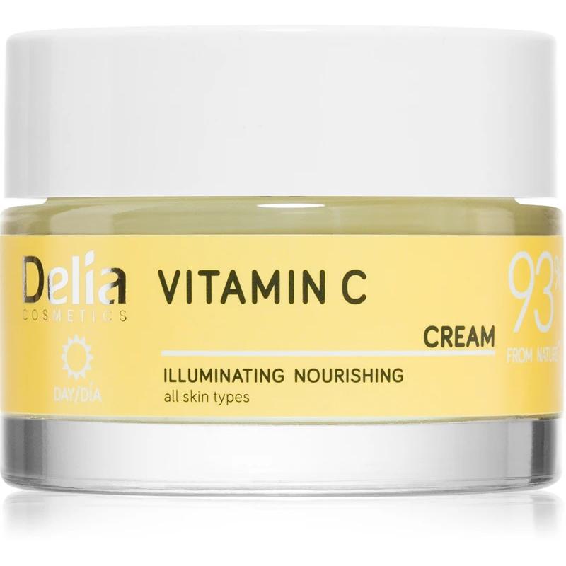 Creme Cycles, Crème visage, Delia Vitamin C Brightening Nourishing Day Cream (Crème de jour éclaircissante et nourrissante) (50 ml, Crème de jour)
