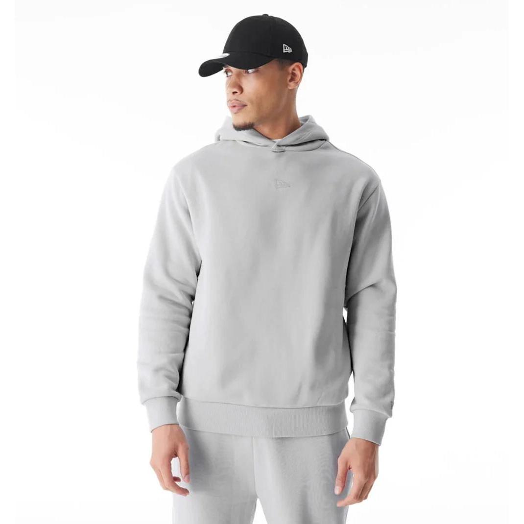 New Era, Herren, Pullover, hoodie fag, Grau, (L)