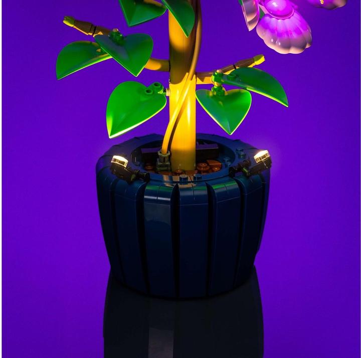 Actual product image Light my bricks LMB 2.0 LEGO® 10372# Hibiscus Light Kit