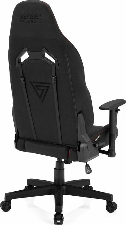 Produktbild Sense Gaming chair Sense7 Vanguard fabric Gaming Chair, Black-red