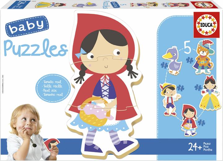Produktbild Educa Baby Puzzles Once Upon A Time (5 Teile)