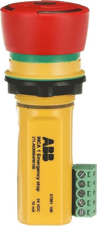 Actual product image ABB Emergency stop switch Ø 22.5mm Rotation release