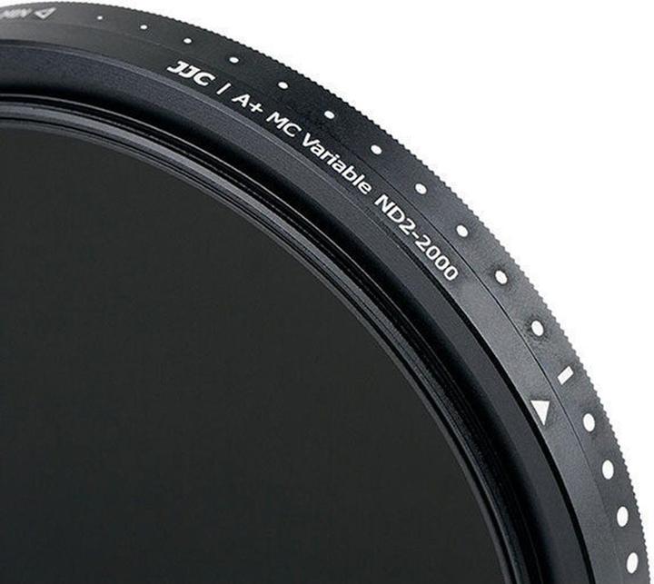 Productafbeelding JJC 43mm ND2 ND2000 Variabel Neutraal Dichtheidsfilter (43 mm, ND / grijsfilter, 43 mm)