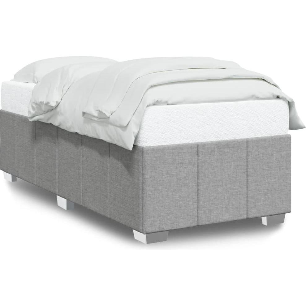 VidaXL, Bett, Bettgestell Stoff (100 x 200 cm)