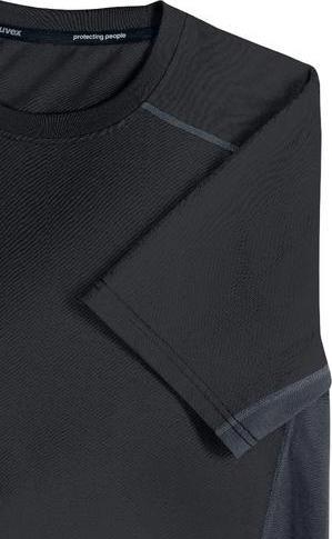Actual product image Uvex T-shirt suXXeed industry grey, graphite S (S)
