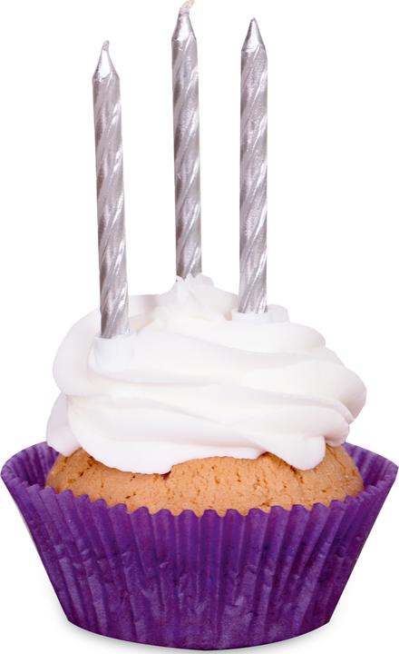 Actual product image Städter Candles silver (10x)