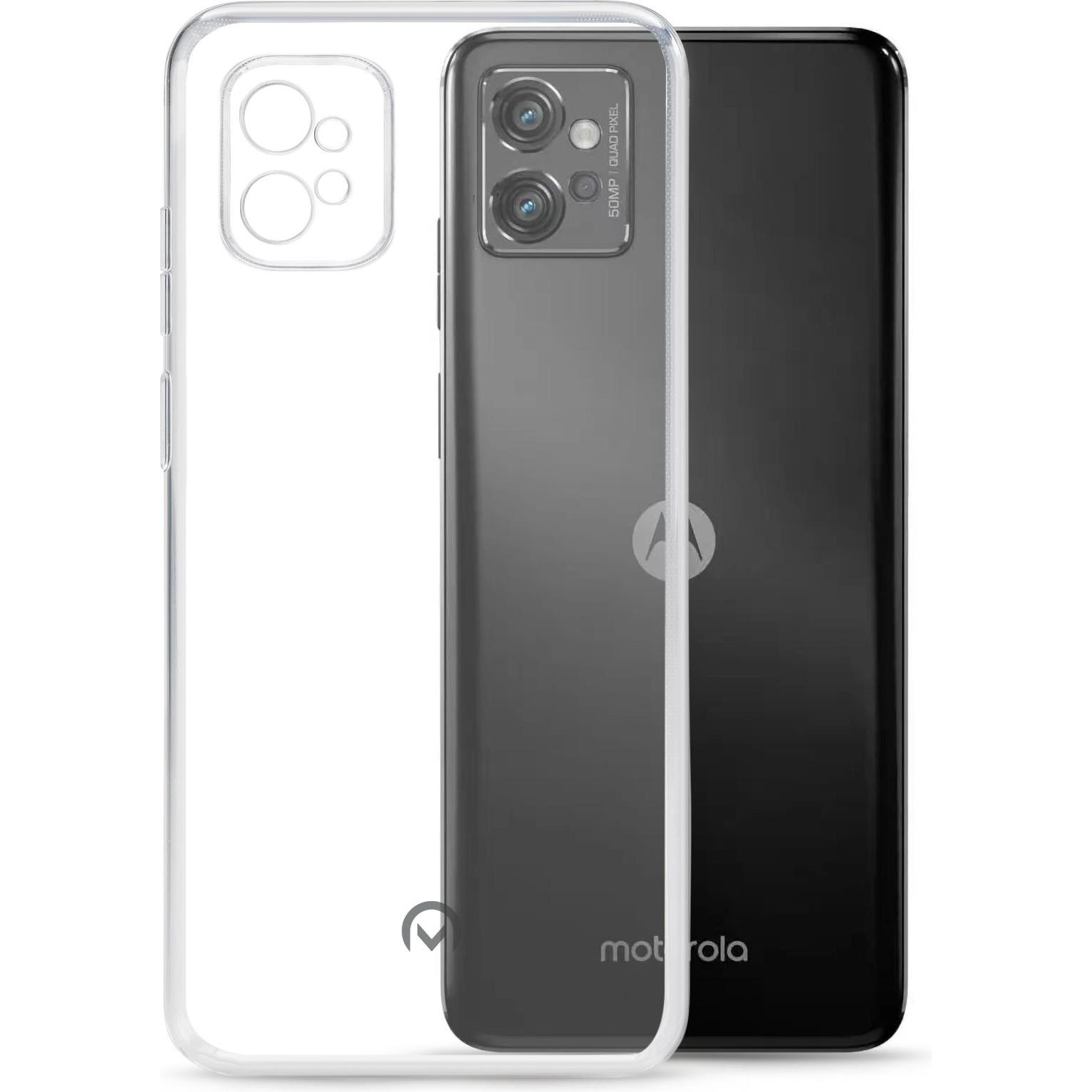 Mobilize Gelee-Hülle (Motorola Moto G32), Smartphone Hülle, Transparent