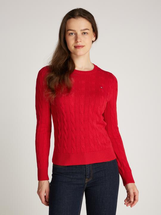 Produktbild Tommy Hilfiger Co Cable Mid Gg Ls C-Nk Swt (3XL)