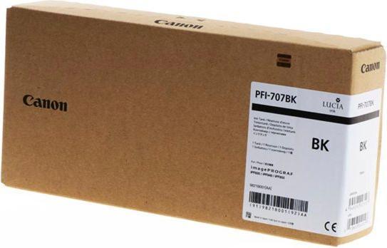 Produktbild Canon Tinte Large Format schwarz Orig.Nr. PFI-707BK (BK)