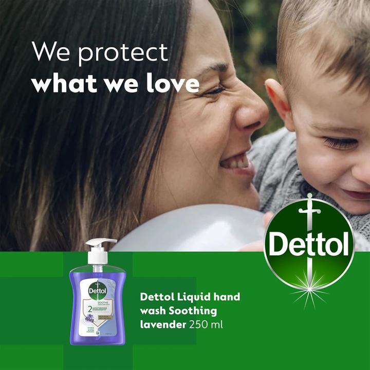 Productafbeelding Dettol Antibacteriële vloeibare handwas (Vloeibare zeep, 250 ml)