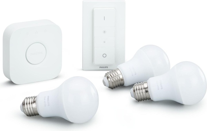 Immagine prodotto Philips Set iniziale Hue White (E27, 9.50 W, 800 lm, 3 x)