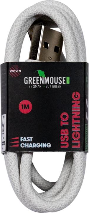 Image du produit Nobrand Greenmouse Lightning Cable 1m Woven GRS (1 m)