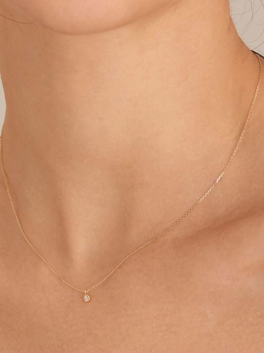 Immagine prodotto Ania Haie NAU004-02YG Collana da donna Magma Wave Oro 14K, regolabile (Oro giallo 14K)