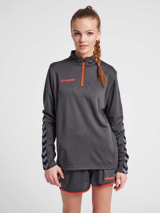 Actual product image hummel Authentic Half Zip Sweatshirt Woman (XS)
