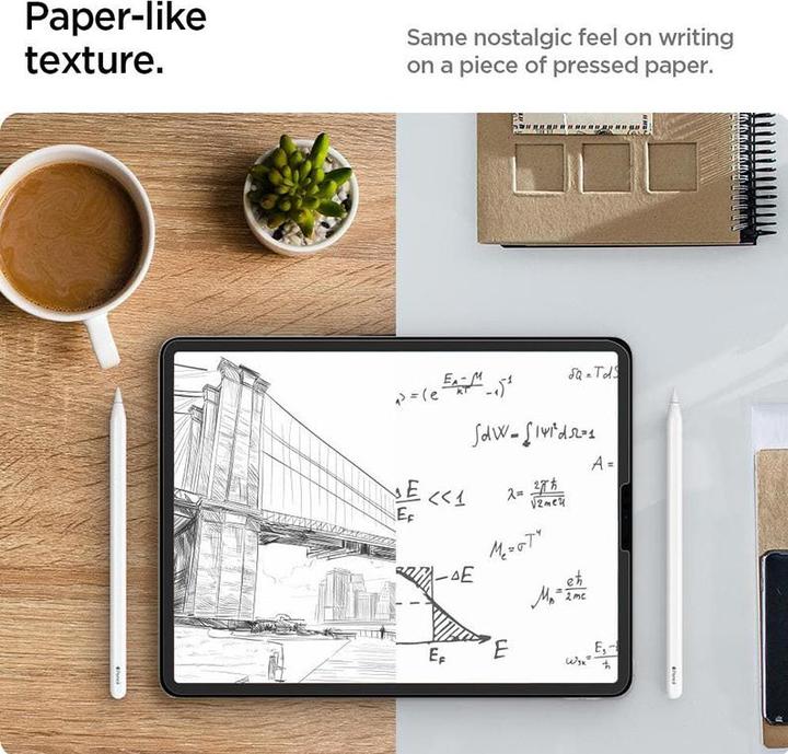 Produktbild Spigen Paper Touch Pro iPad Air 4/5/Pro 11 folia matowa AFL02790 (2 Stk., iPad Air 2020 (4. Gen))