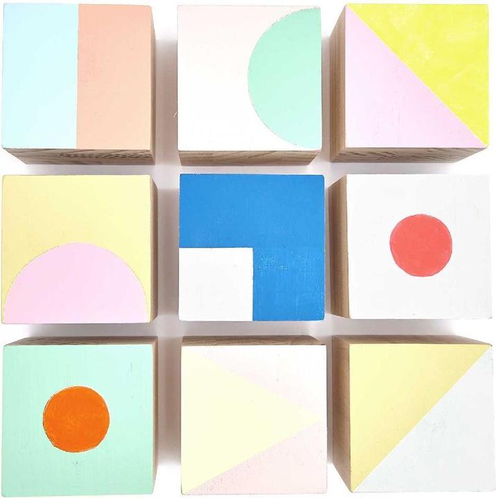 Produktbild Rico Design Holzwürfel 6 x 6 x 6 cm, 4 Stk F.500605