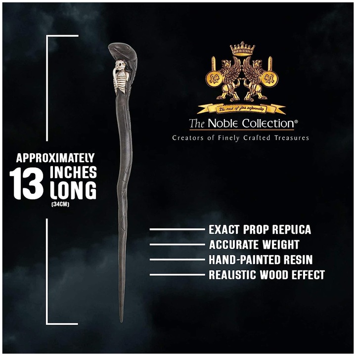 Immagine prodotto Noble Collection Harry Potter Bacchetta Mangiamorte Versione 4 (Character Editio