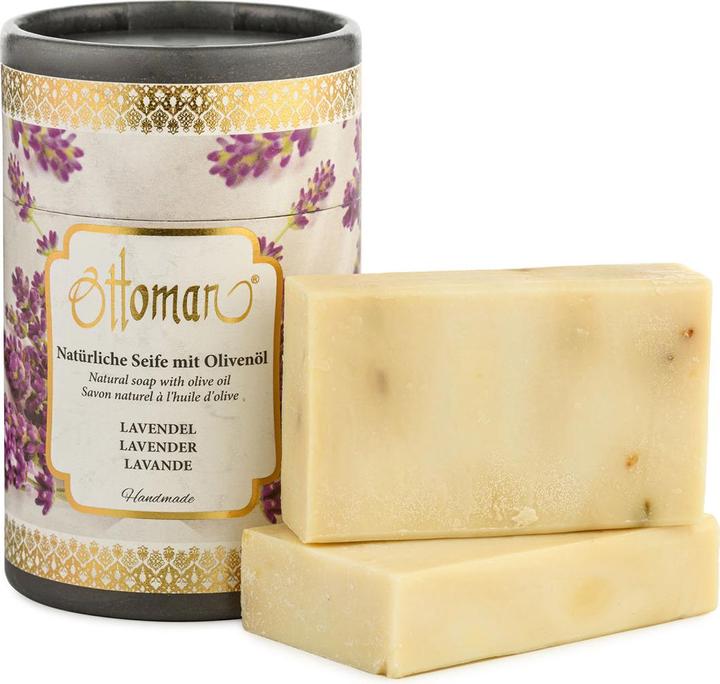 Produktbild Natura Punto 2 Stücke Palastseife Lavendel (Hartseife)