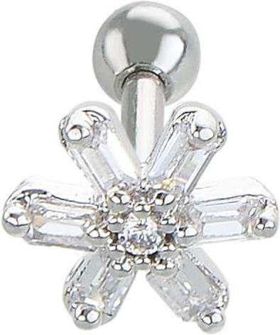 Image du produit Bijouteria Piercing d'oreille (Acier inoxydable, Cristallin)