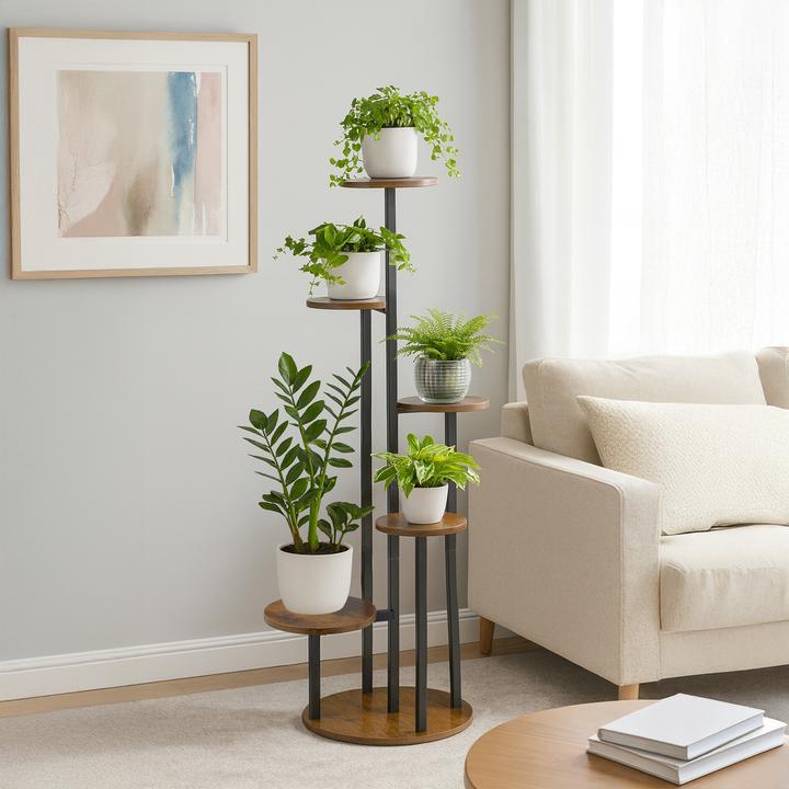 Actual product image Relaxdays Pflanzenständer Industrial Design