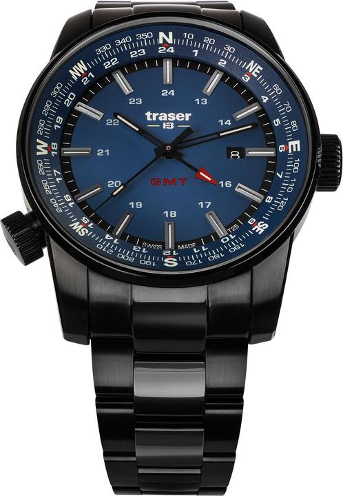 Produktbild Traser P68 Pathfinder GMT (Analoguhr, 46 mm)