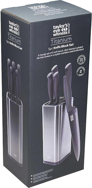 Produktbild Taylor's Eye Witness Küchenmesser-Set TITANIUM