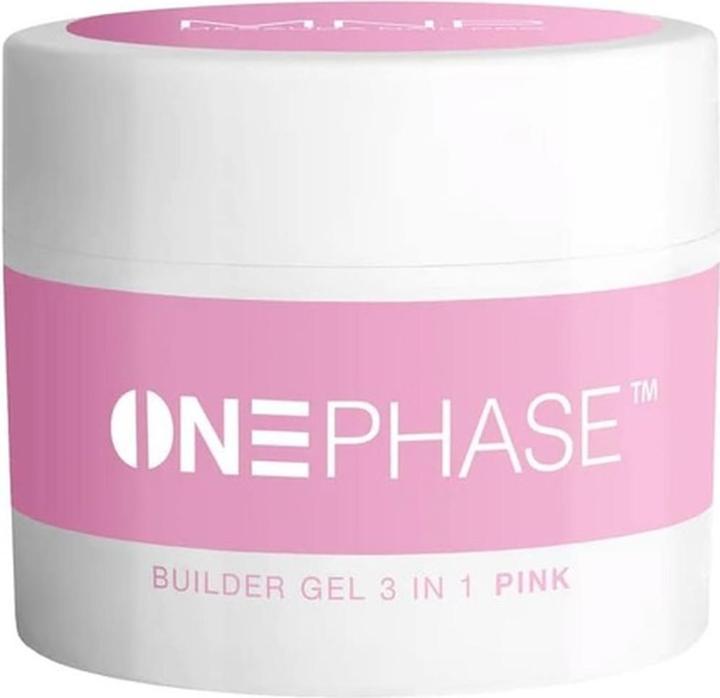 Immagine prodotto Mesauda MNP One Phase Builder Gel 3 in 1 Rosa 50g (Pink, Smalto per unghie effetto gel)