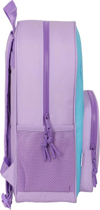 Actual product image Stitch School backpack Sweet Blue Purple 33 x 42 x 14 cm
