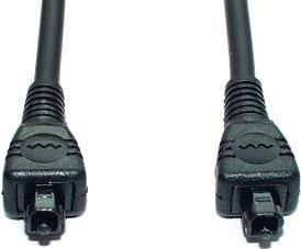 Actual product image E+P LLK 115/3 3m TOSLINK TOSLINK Black Fiber Optic Cable (3 m)
