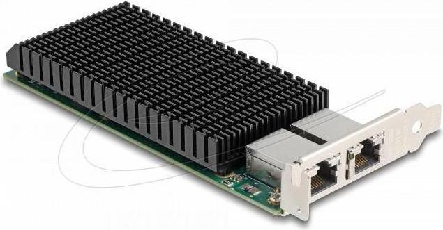 Actual product image Delock PCI Express x8 Netzwerkkarte 10 Gigabit LAN 2 x RJ45 (PCI-E x8)