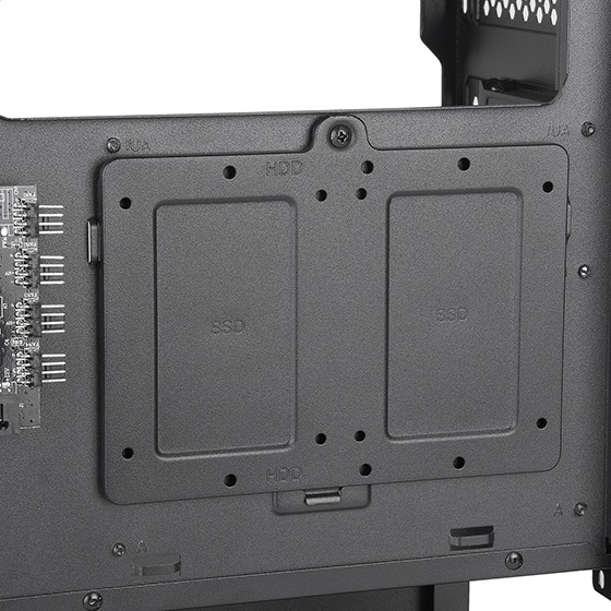 Produktbild Silverstone SST-FA511Z-BG - FARA High airflow ATX gaming chassis with excellent cooling potential (ATX, Mini-ITX, mATX)