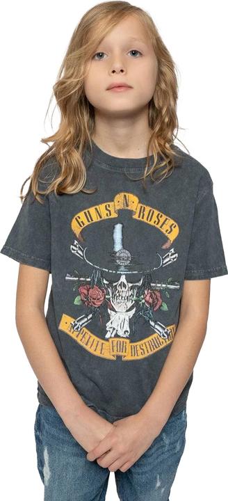 Actual product image Guns N Roses Childrens/Kids Appetite For Destruction T-Shirt (92)