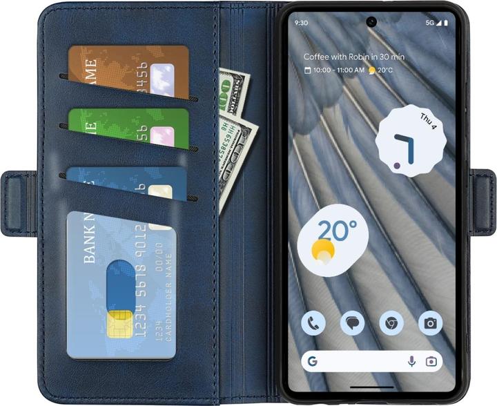 Screenguard CardLounge Google Pixel 7a Leder Hülle (Google Pixel 7a)