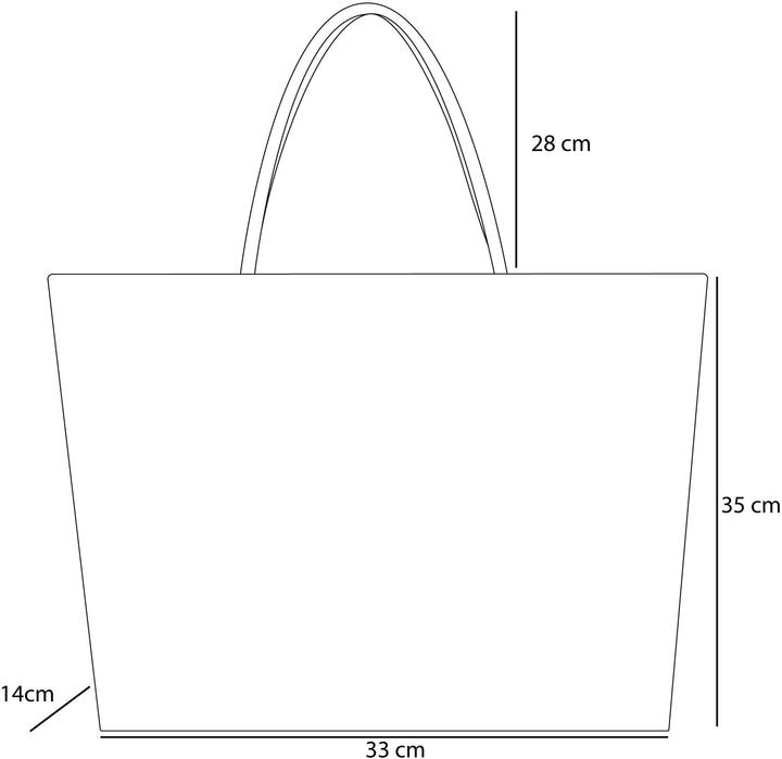 Immagine prodotto Normani Borsa a tracolla estiva, borsa da spiaggia (17 l)