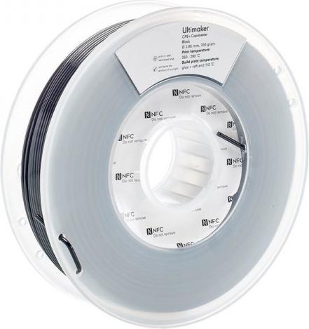 Actual product image Ultimaker CPE+ filaments (CPE, 2.85 mm, 700 g, Black)