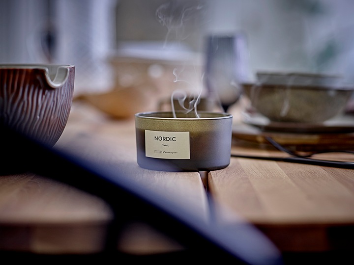 Produktbild Illume x Bloomingville NORDIC-Forest Scented Candle (250 g)