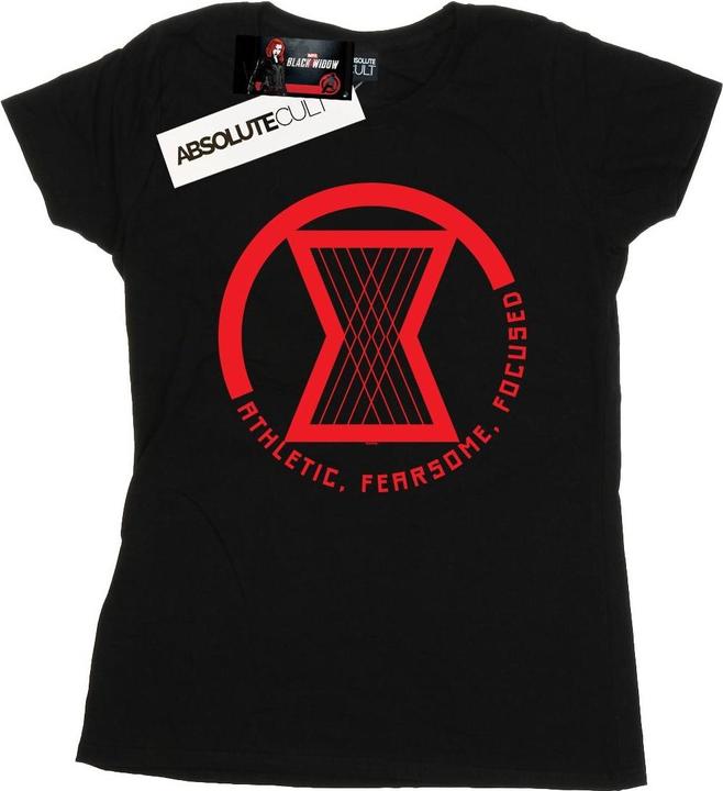 Produktbild Black Widow Film Athletic Logo Baumwolle TShirt (M)