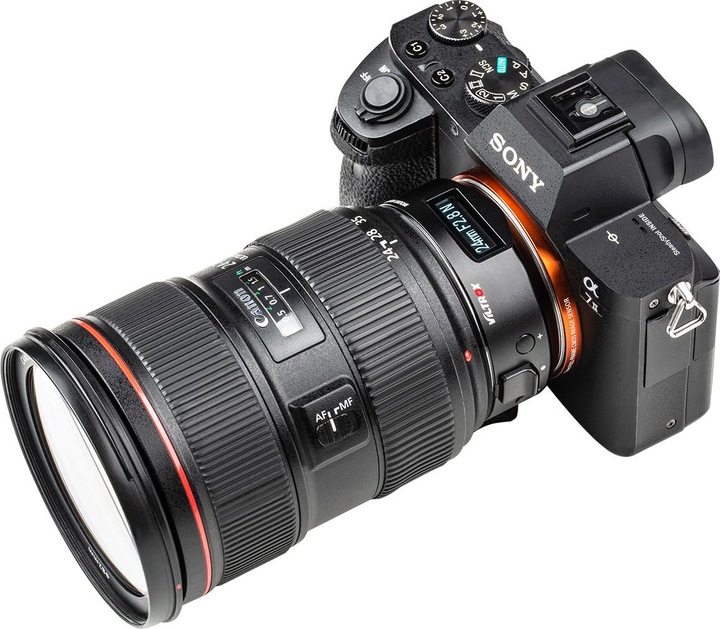 Actual product image Viltrox EF E5 Canon EF/EF S to Sony E