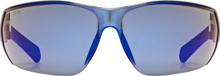 Actual product image Uvex Sports Equate (black-blue matt, Mirror Blue)