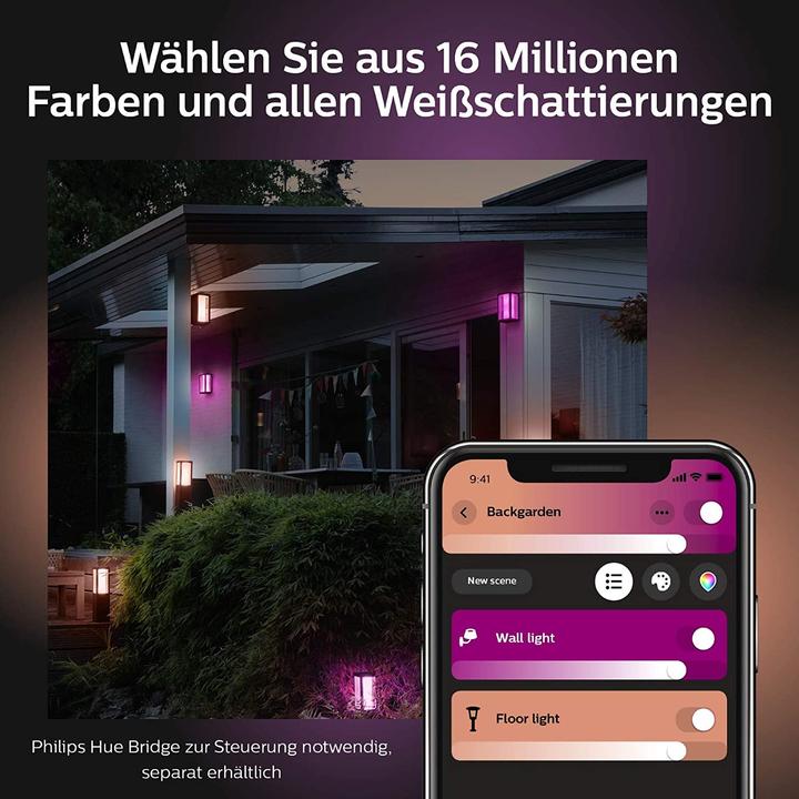 Actual product image Philips Hue Imprint Base (1200 lm, IP44)
