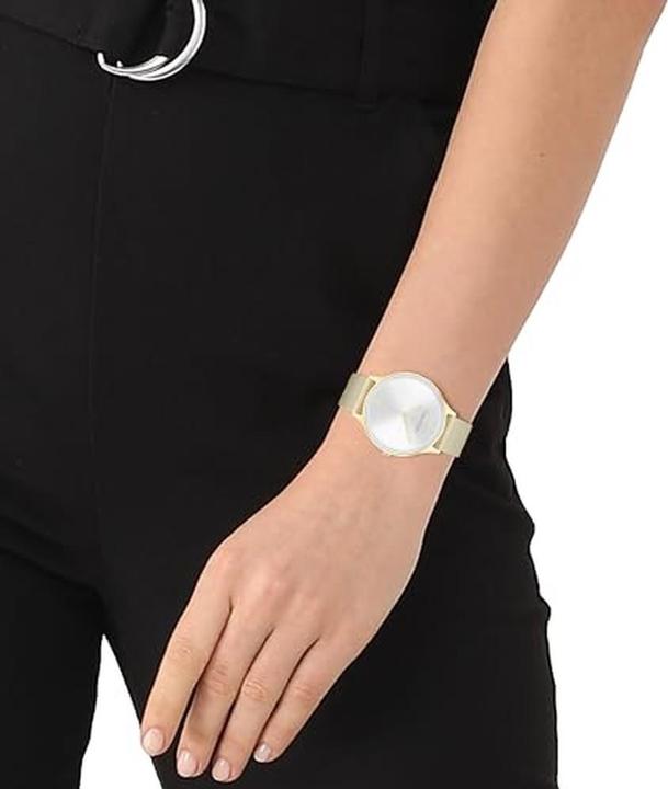 Immagine prodotto Calvin Klein Timeless Mesh Damenuhr 25200003 + BOX (Orologio da polso analogico, 38 mm)
