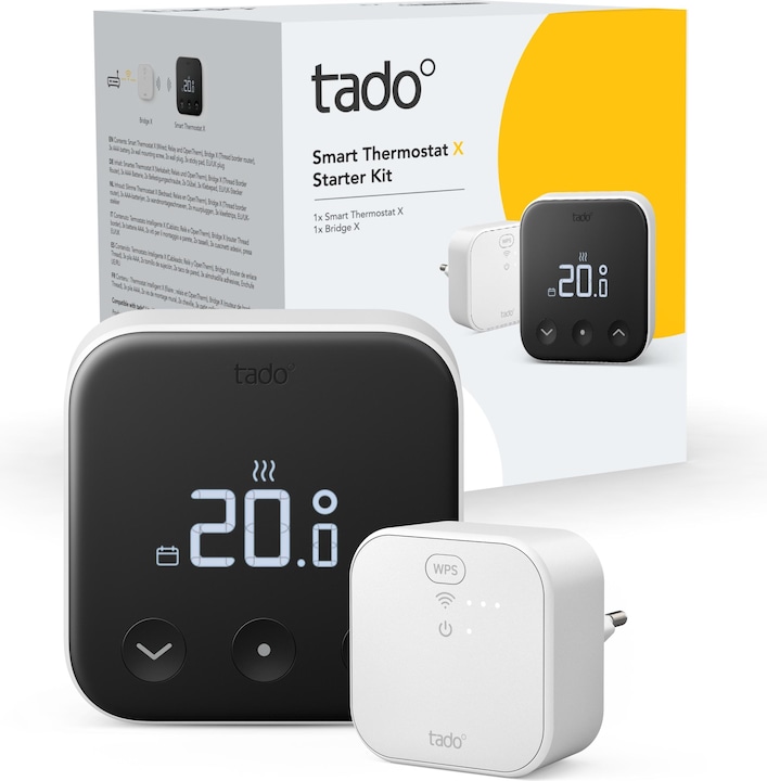 Actual product image tado° Smart Thermostat X - Starter Kit incl. 1 Bridge