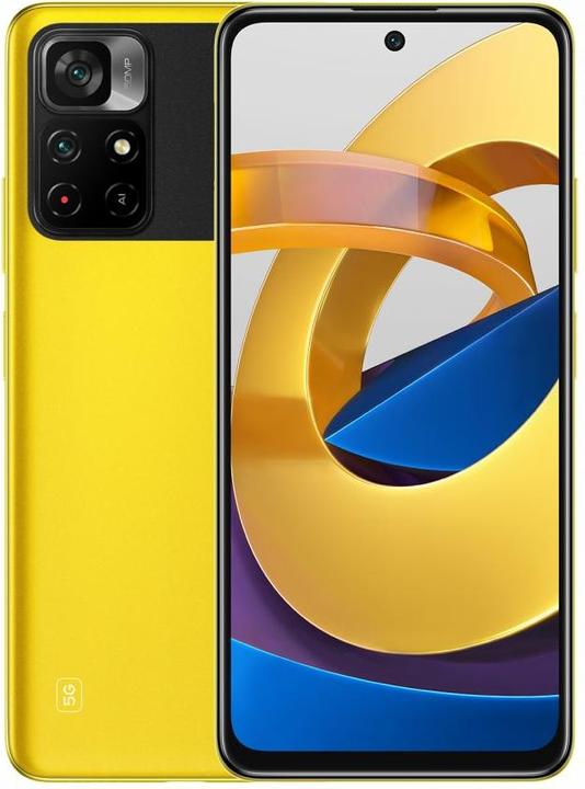Produktbild Xiaomi Poco X4 Pro 5G (128 GB, Poco Yellow, 6.67", Dual SIM, 5G)