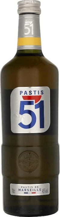 Image du produit Pernod Pastis 51 Apéritif (18 ans, 45 %, France, Amer)