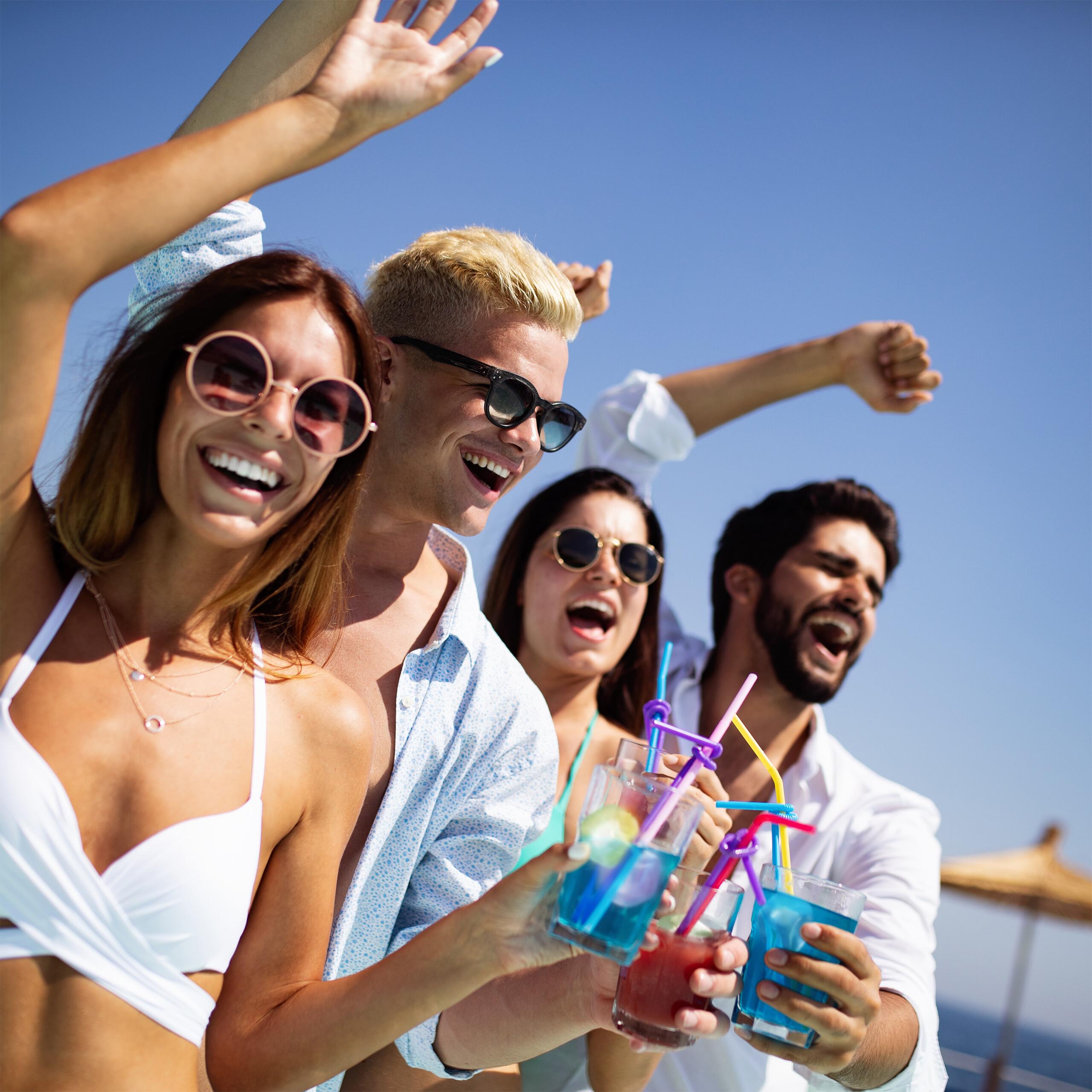 Thumbnail - Relaxdays 36x Eiswürfel, Bar Zubehör, Pink