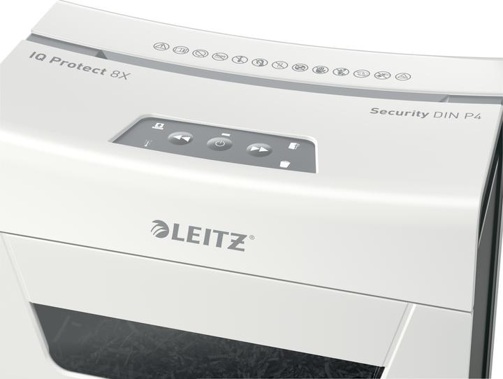 Produktbild Leitz IQ 8X PROTECT PREMIUM - Aktenvernichter (Partikelschnitt)