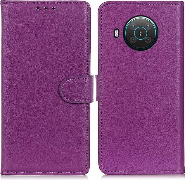 Actual product image MU Classic Litchi Leather Bookcover Series (Nokia X10, Nokia X20)